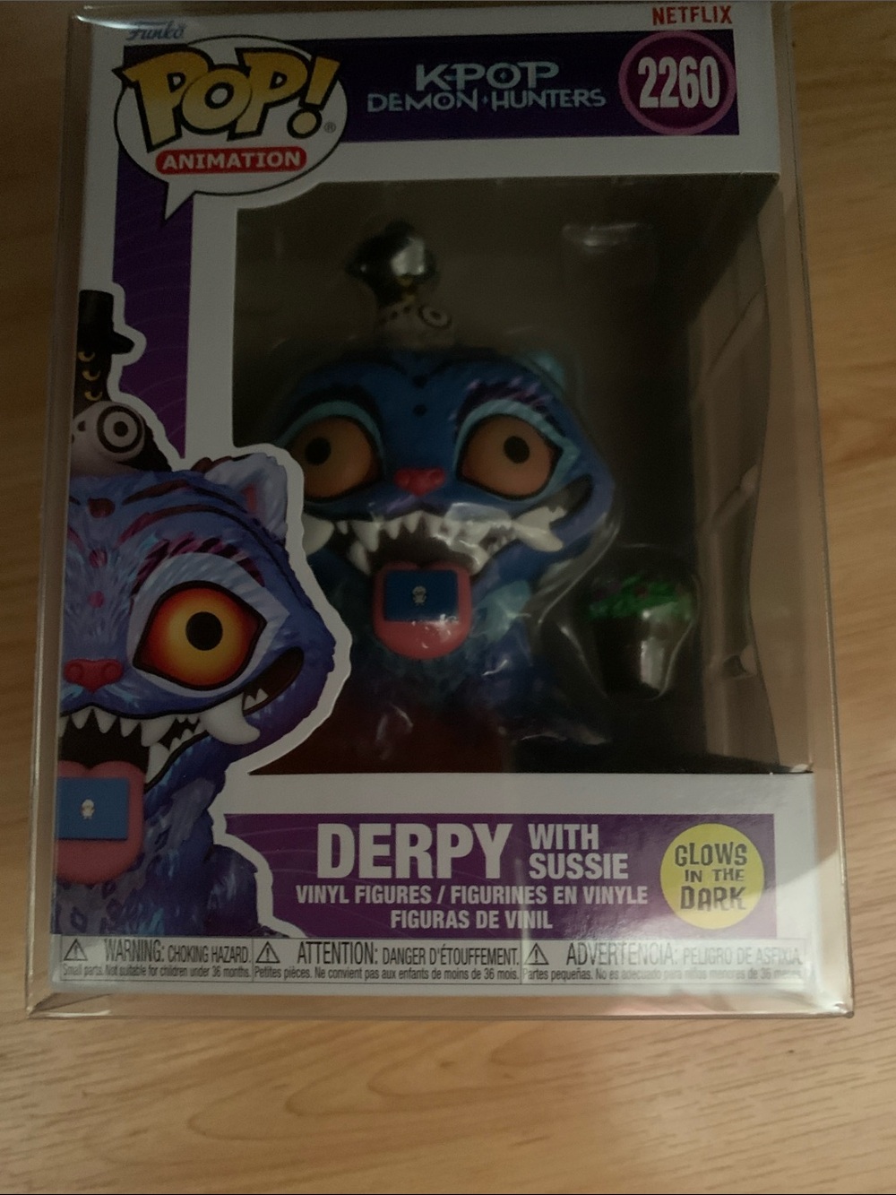 NIB Funko Pop! Animation Derpy with Sussiei - Purple & Blue